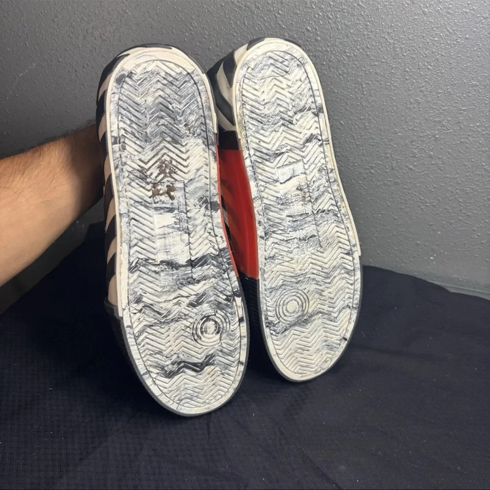 Size 11 - Off-White Vulc Sneaker Low Black Green - Picture 11 of 15